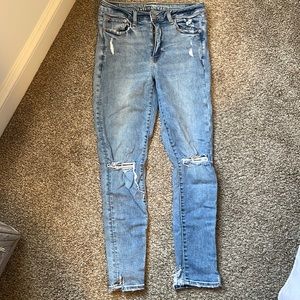 American Eagle super hi-rise jegging
